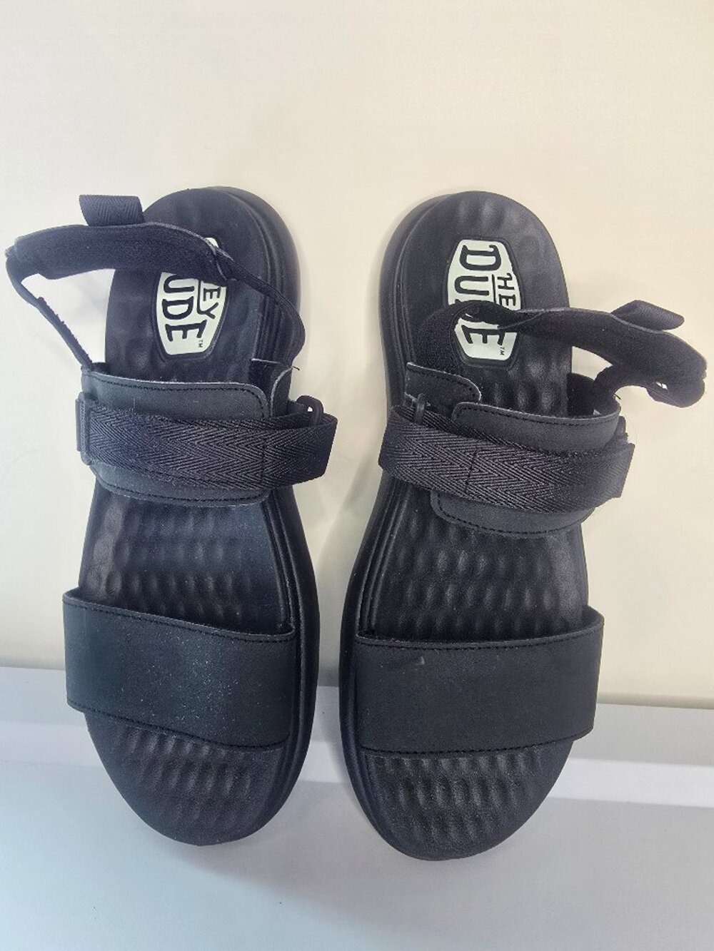 Hey Dude Women's Collins Mono Sport Sandal - Black
